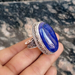 Bague lapis lazuli